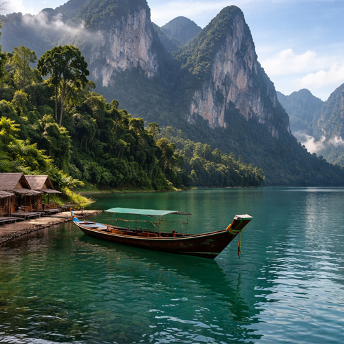 Khao Sok National Park in southern Thailand
