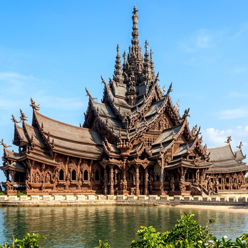 The Sanctuary of Truth in Pattaya Thailand